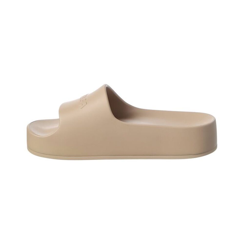 Balenciaga Chunky Rubber Sandal, Brown - Picture 2 of 5